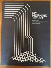 My Morning jacket Poster April 7th 2015 - Headliners Music Hall /350