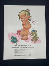 Magazine Ad* - 1961 - AT&T / Bell System - Feel Good all over