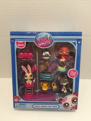 Littlest Pet Shop - Disco Nights Play Pack, Gen 7 2.5 inches, Multicolor 