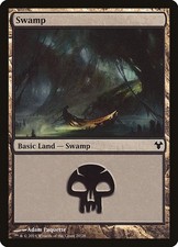 Swamp #20 *Normal* (LP) - Magic Modern Event Deck MTG