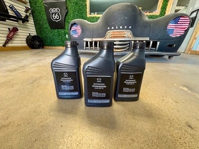(3) MAZDA ATF-FZ AUTOMATIC TRANSMISSION FLUID 0000-FZ-113E-01 - SAME AS DEALER