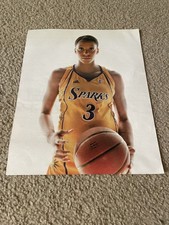 Vintage CANDACE PARKER L.A. SPARKS WNBA Print Photo Magazine Clipping