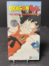 BRAND NEW SEALED Dragon Ball Red Ribbon Army Silver UNCUT VHS, 2001 Funimation
