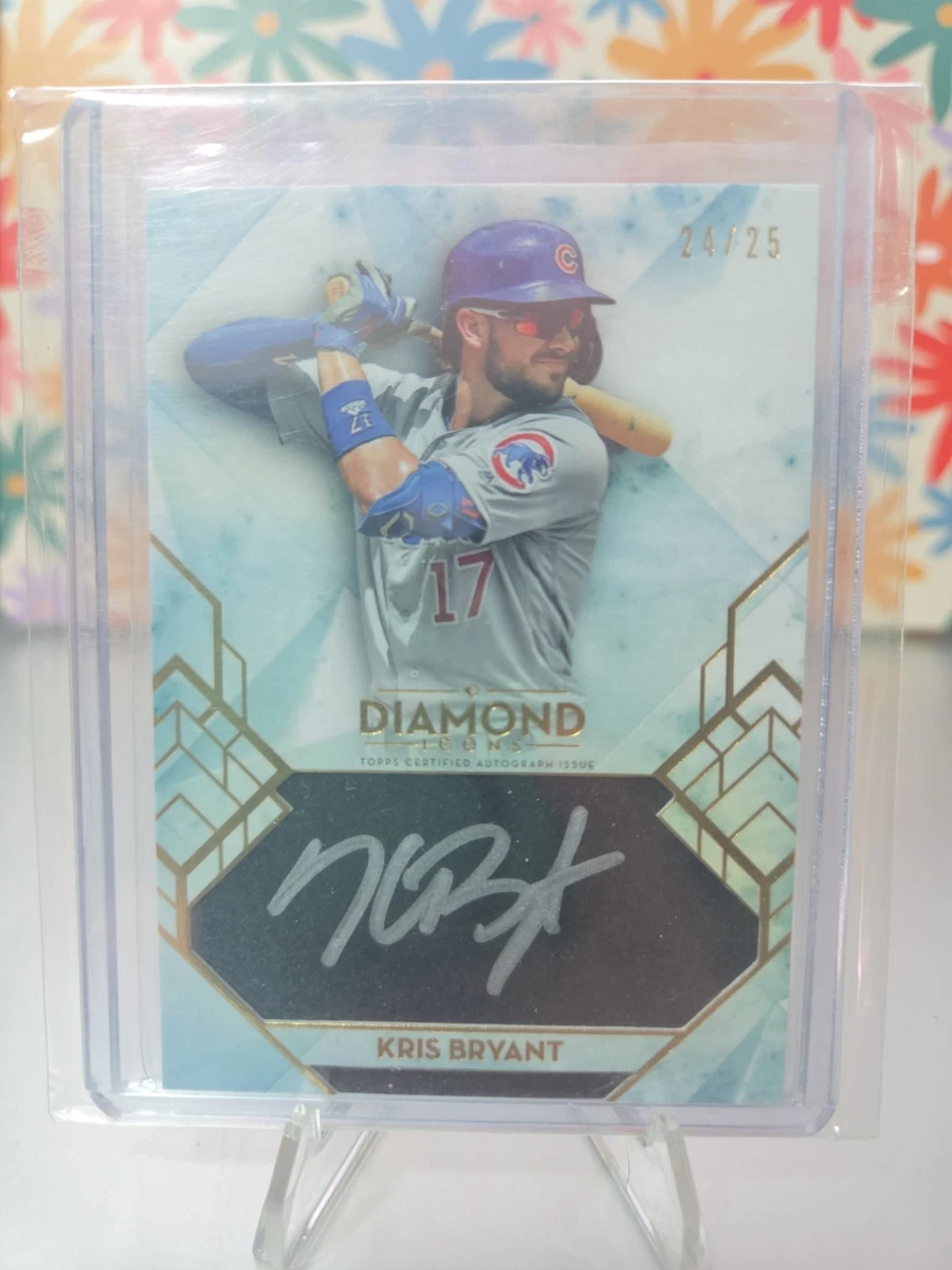 Kris Bryant Autographed Baseball Sports Trading Cards