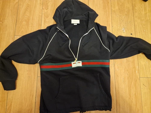Gucci Felpa con Cappuccio Pullover Prezzo di listino 1900€ Nuova Condizione 100% Originale
