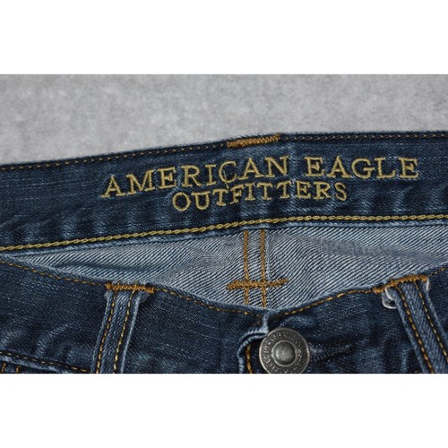 American Eagle Jeans Mens Size 32 x 34 Skinny Fit Denim Blue Cotton AE - Picture 3 of 9