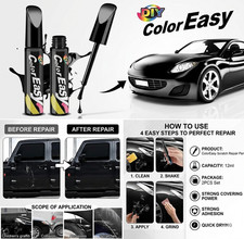 2x Auto Lackstift Schwarz 12ml Kratzer Reparatur Pinsel  Auto Motorrad Fahrrad