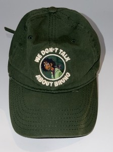 Disney Parks World Encanto We Don’t Talk About Bruno Green Hat Cap SEE PHOTOS
