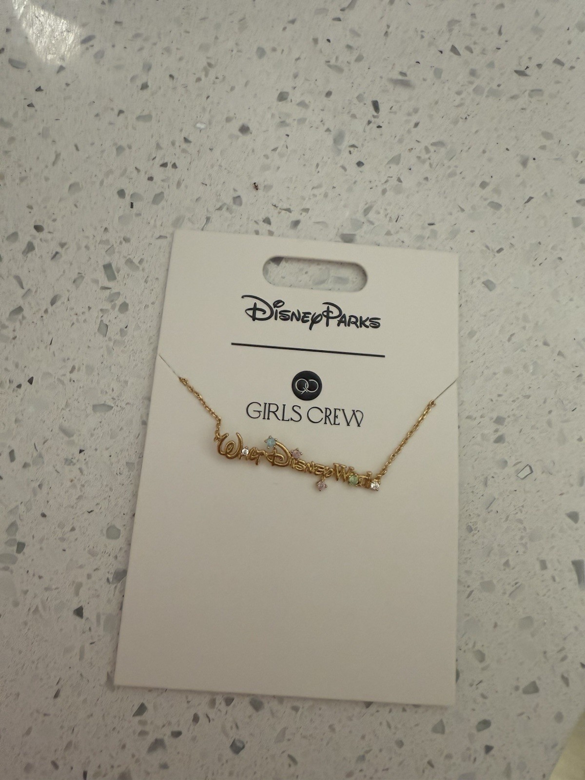 Disney Parks - WALT DISNEY WORLD - Pendant Necklace - By Girls Crew
