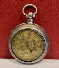 ENGLISH SILVER WATCH 1850 circa WORKING CVAP