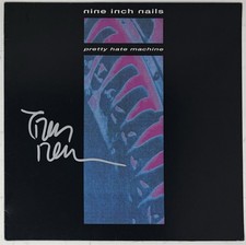 Trent Reznor Signed Nine Inch Nails Pretty Hate Machine Vinyl Record Album ACOA