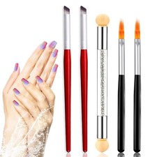 DANNEASY 5Pcs Ombre Nail Brush Art Sponge Gradient Art...