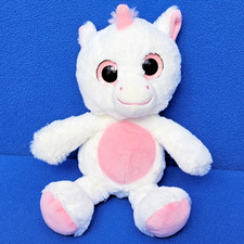 SUNKID EINHORN GLUBSCHI STOFFTIER 28 CM UNICORN WEISS ROSA GLUBSCHAUGEN