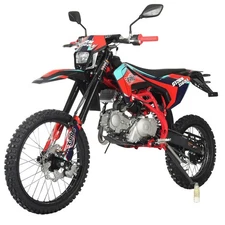 X-PRO Storm DLX 150 Dirt Bike Pit Bike w/ All Lights 4-Speed Manual Transmission