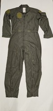 Vintage USAF Coveralls Flyers Men 42R Summer Fire Resistant CWU-27/P Sage Green