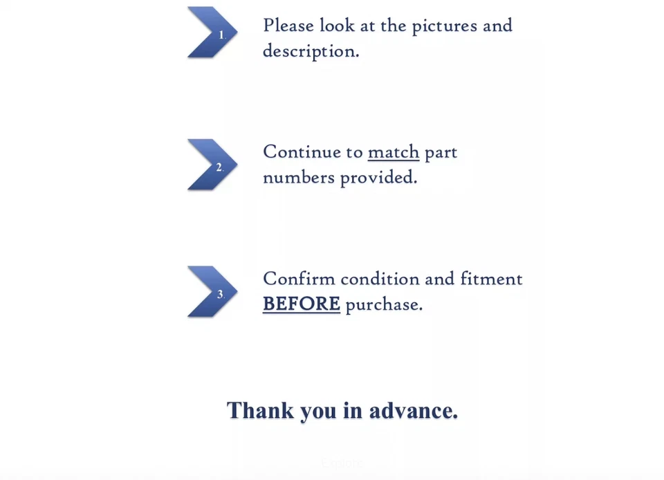 2013-2019 年日产 Sentra 车窗电机 807313SG1A Oem — 第 4/4 张图片