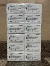 True Metrix Blood Glucose 100 Test Strips Exp 8/26 Lot Of 12