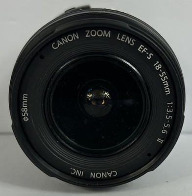 Canon Zoom Lens EF-S 18-55mm 1:3.5-5.6 IS Image Stabilizer 58mm N118 0.25m/0.8ft