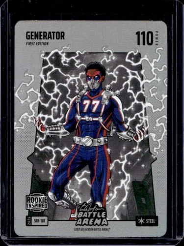 2026 Bo Jackson Battle Arena Griffey Generator Silver Battlefoil #SBF-101