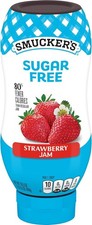 Smucker s Sugar Strawberry Squeezable Jam, 16.5 Ounce