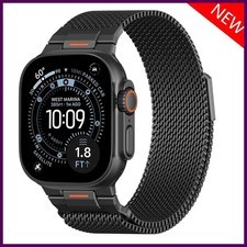 Milanese Loop Strap for Apple watch Ultra 3 2 Band 49mm 46mm 44mm 41mm 45mm 42mm
