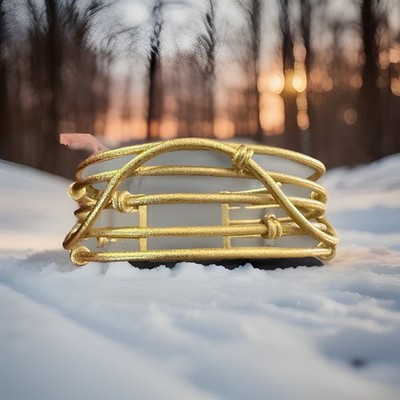 Designer Rivka Friedman 18 Kt vergoldet, Manschettenarmband!! Wunderschön!!