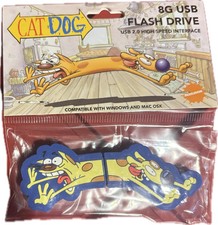 Nickelodeon Cat Dog 8GB USB 2.0 Flash Drive 2016 Nick Box Exclusive New RARE