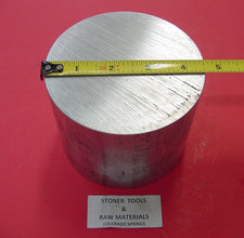 4-1/2" ALUMINUM 6061 ROUND ROD 3.5" LONG T6511 Solid Extruded Lathe Bar Stock