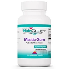 Nutricology Mastic Gum  Authentic Chios Mastiha  DIGESTION - 120 Veg Caps 2/2027