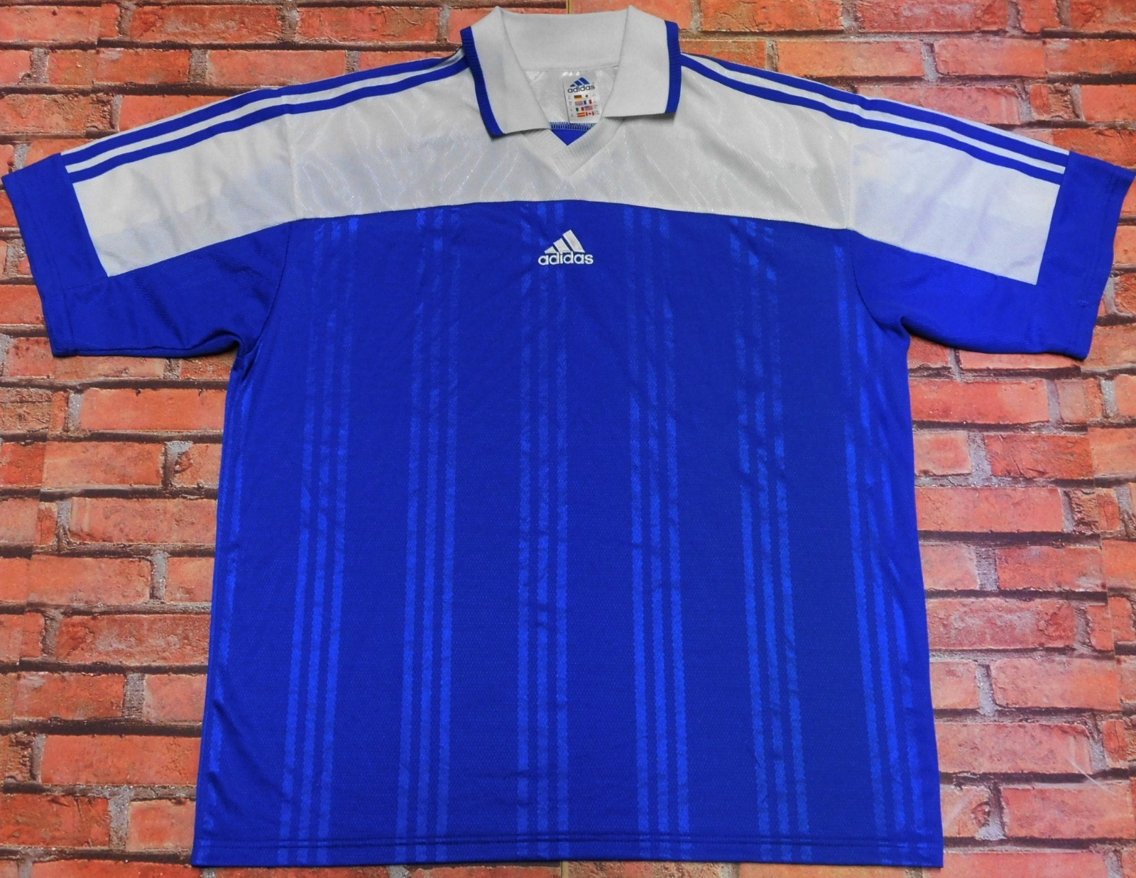 Adidas Shirt Soccer Jersey Nolel Vintage Made In U.K. (752) Size XL