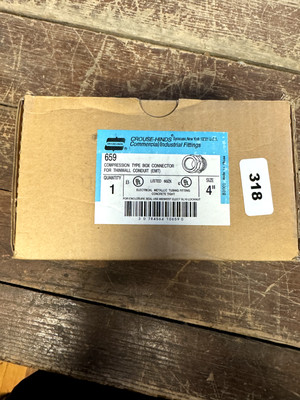 CROUSE-HINDS 659 Compression Type Box Connector