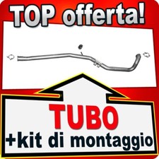 Tubo intermedio per PEUGEOT 206 SW 2.0 HDi 90CV dal 2002