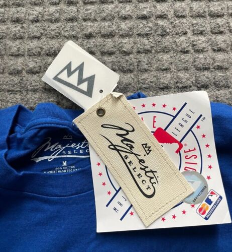 Camiseta azul oficial de los Chicago Cubs MLB con logotipo C, tallas medianas - Imagen 4 de 5