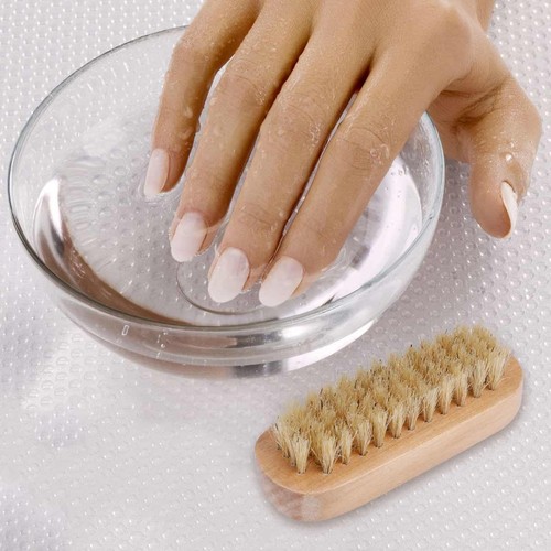 Cleaning Nail Fingernail Brush Wood 2 Side for Manicure Pedicure Women Kids 4... - Picture 6 of 7