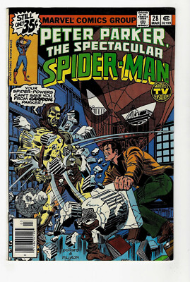 Spectacular Spider-Man #28 (8.0) WHITE PAGES Miller art-pages