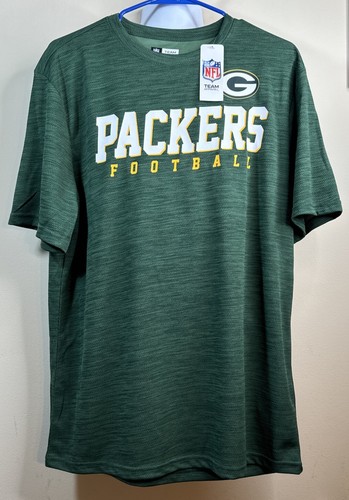 Green Bay Packers NFL Team Apparel T-Shirt Men’s Size Large Tee Shirt Cheesehead - Bild 1 von 7