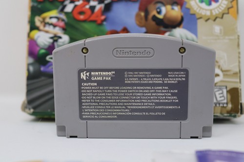 Mario Kart 64 N64 CIB with Manual & Inserts N64 Nintendo 64 Tested Authentic - Picture 10 of 10