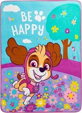 Paw Patrol Skye "Dog Walk" Kids 46" x 60" Throw Blanket-AB09CJTG6DN2
