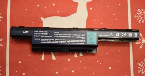 Green Cell Laptop Akku 8800mAh für Acer – Schwarz – AS10D51