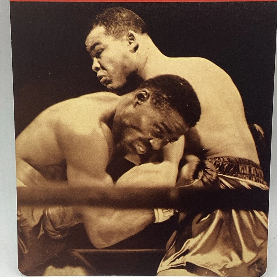 Foto de acción de boxeo Sportscaster 1977/79 Joe Louis vs Ezzard Charles Foto 2 de 4