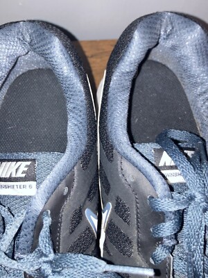 Nike Mens Downshifter 6 684653-003 Black White Running Shoes  display picture 1