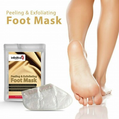 PEELING FUSSPEELING MASKE FEUCHTIGKEITSCREME HORNHAUTENTFERNER REINIGER 2ER PACK