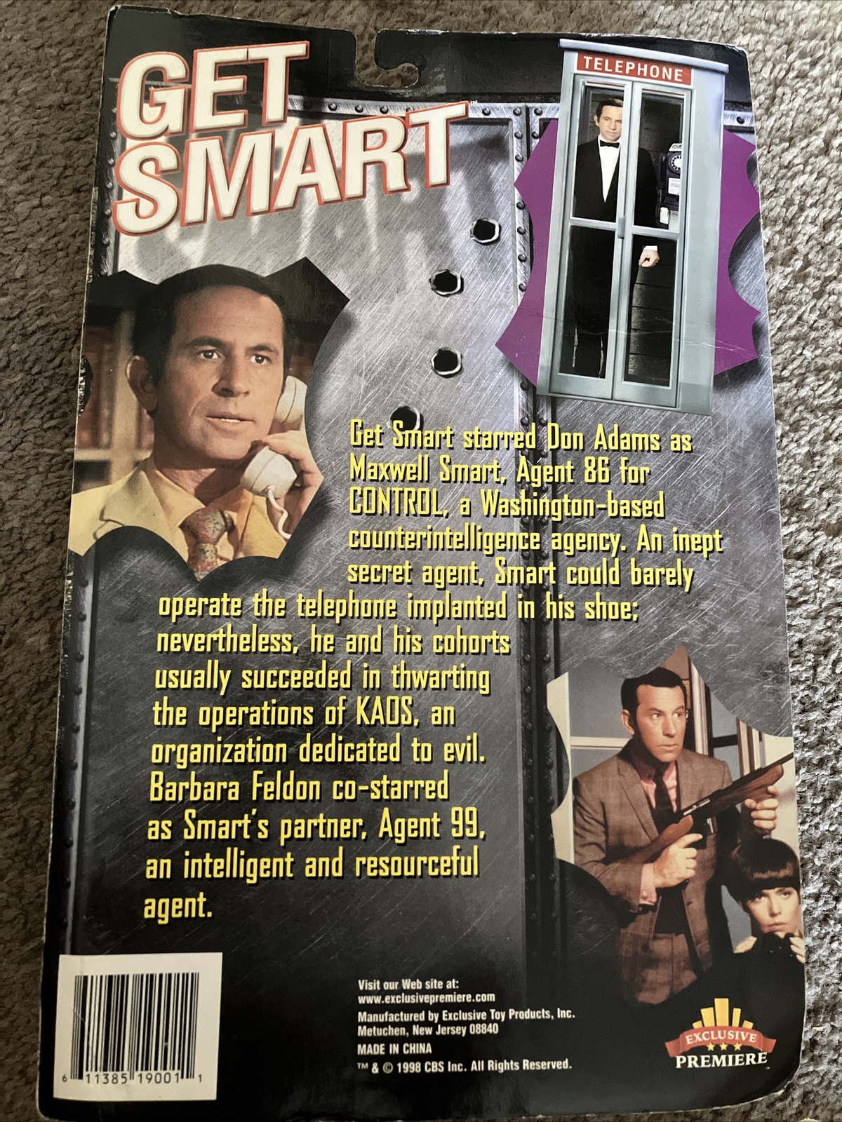 Barbara Felton Signed Auto Autograph Get Smart Agent 99 Figure Fading