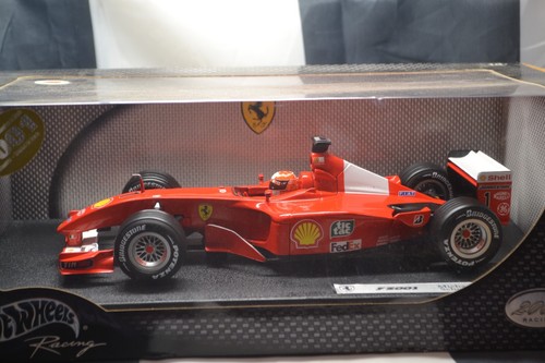 HOTWHEELS/ F1 2001 FERRARI F2001 - M SCHUMACHER - 1/18 SCALE MODEL CAR - 50202 - Picture 2 of 7