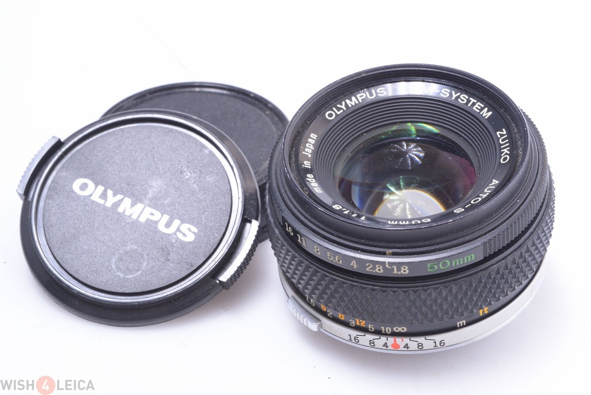 ✓ OLYMPUS OM 50MM 1.8 ZUIKO AUTO S LENS FOR SLR CAMERA | eBay