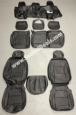 Katzkin 2019 2022 Gmc Sierra Elevation Black Factory-style Leather Seat Covers