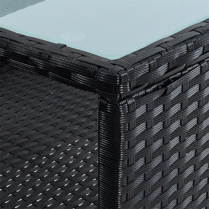 Polyrattan Gartenbank Bank Rattan Sitzbank 2-Sitzer Gartenmöbel Balkonmöbel - Bild 3 von 4