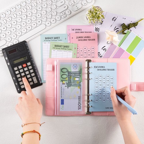 Budget Planer Deutsch A6– Sparbuch-Geldsparmappe Deutsch mit Umschlagmethode - Bild 6 von 17