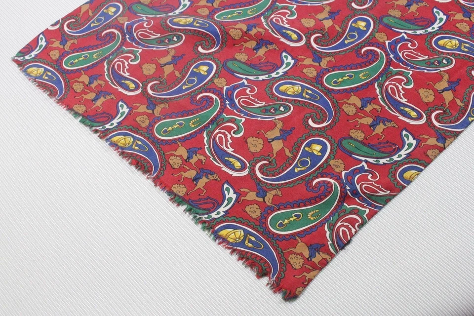 Pañuelo de seda para hombre 53"x13" hecho en Italia Foto 2 de 4