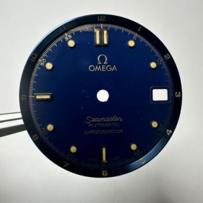 Omega Seamaster Automatik Chronometer blaues Zifferblatt selten